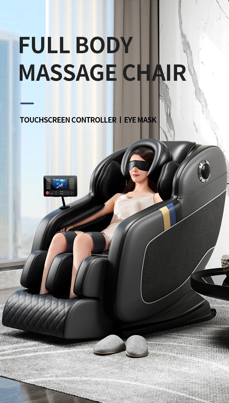 Full Body Massager Human Touch India Inflatable Kids Hypnotherapy Pedicure Game Chair Genuine Leather Luxury 4 D Massage Chair