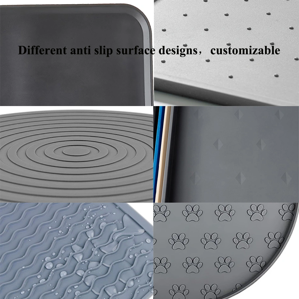 Pet Feeding Mat Silicone Non Slip Mat Pet Products