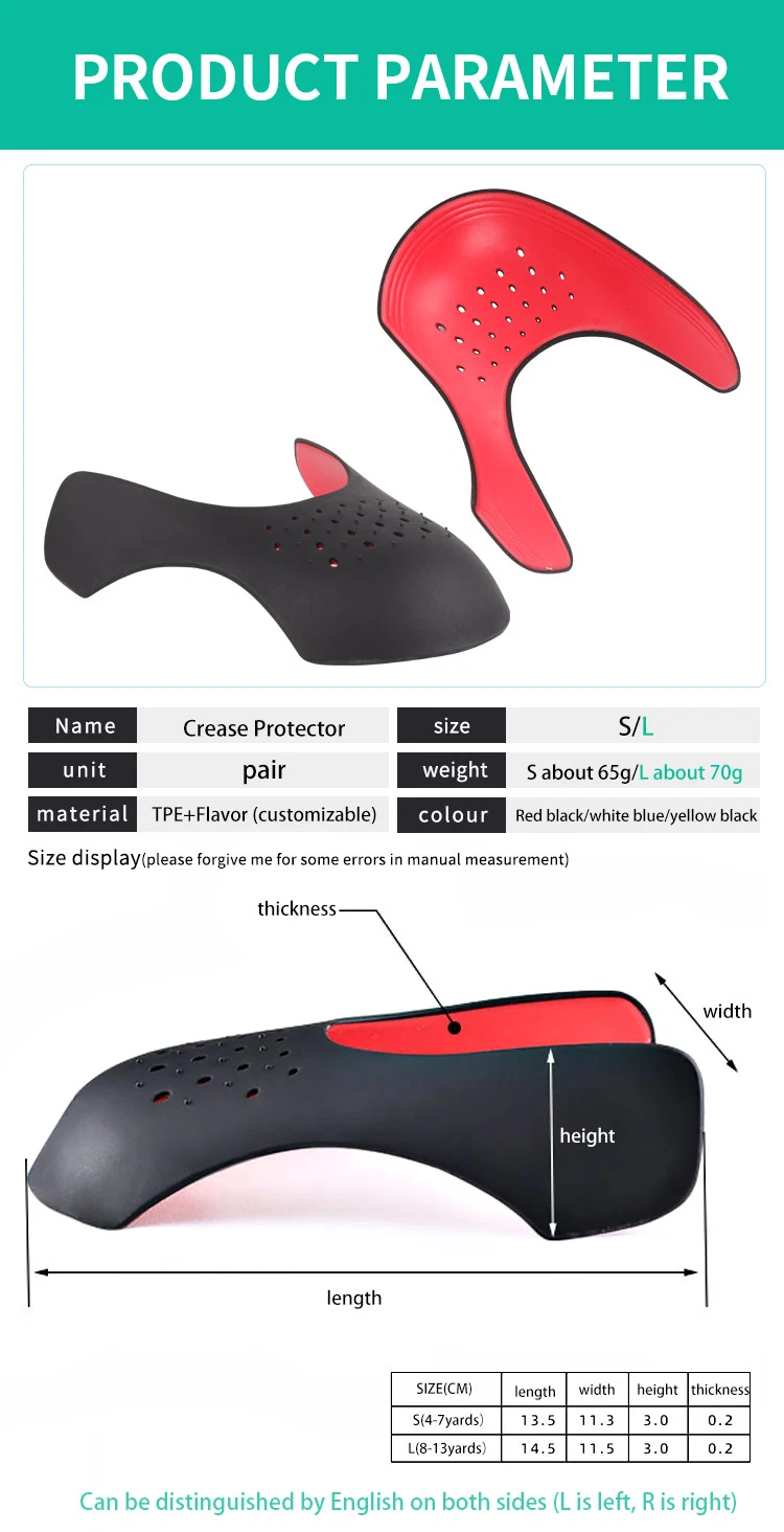 Hot Sale Sneaker Shape Protector Against Shoe Creases Toe Box Crease Preventer Shoe Tree