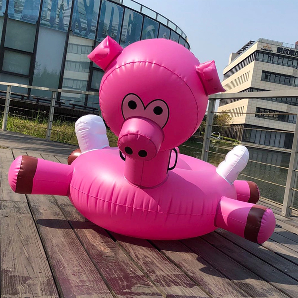 Giant Inflatable Animal Float PVC Red Pig Pool Float